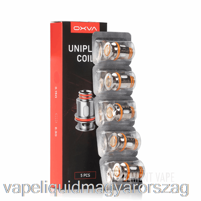 Oxva Uniplus Cseretekercsek 0,15 Ohm Uniplus Tekercsek Vape Pen